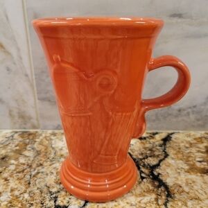 Fiesta Persimmon Pedestal Mug
